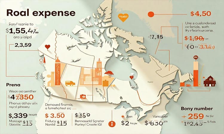 هزینه مخارج زندگی در کانادا