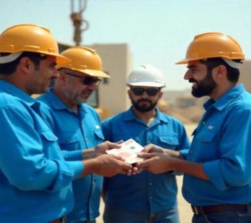 حقوق کارگر ساده در کویت به پول ایران