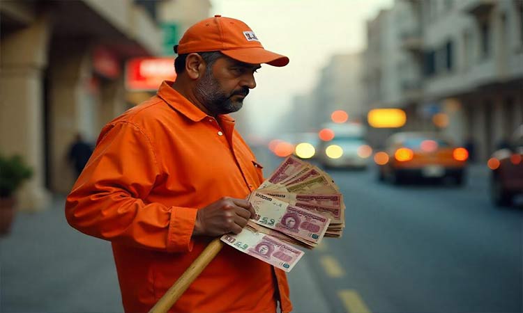 حقوق کارگر ساده در کویت به پول ایران